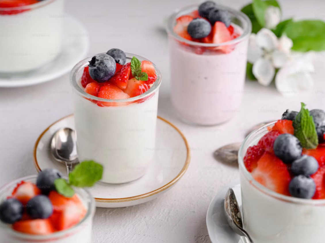 Greek Yogurt with Berries
